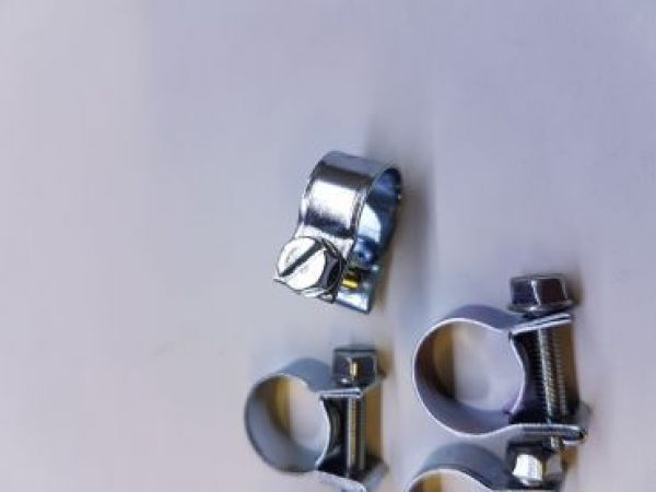 10 Stck. Mini Schlauchschelle W1 - 13-15 mm INDUSTRIE QUALITÄT